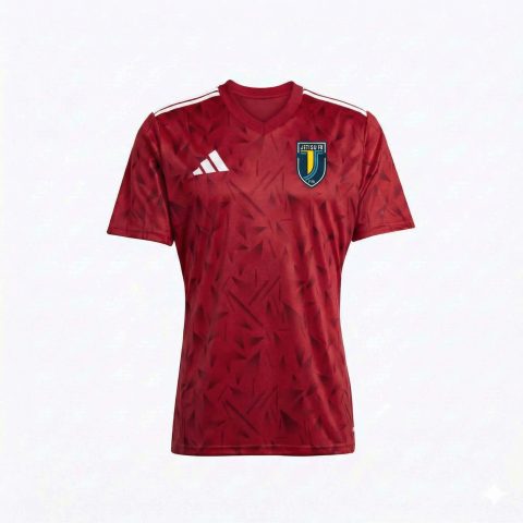 Красная игровая футболка